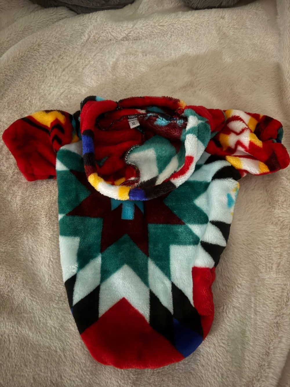 Handmade Beautiful Native Dog Hoodie